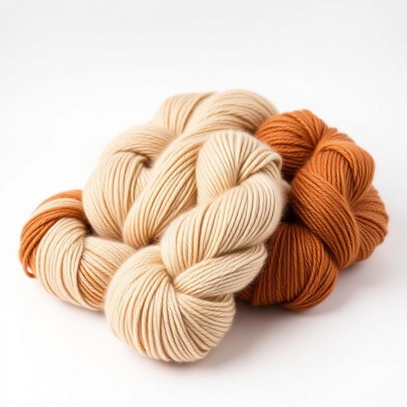 Baby alpaca wool yarn, undyed & natural dye lots