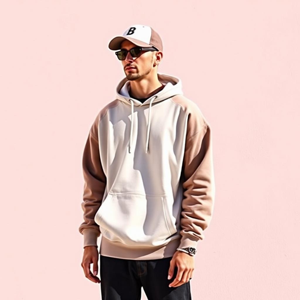Heavyweight fleece hoodie, 380 gsm cotton — unisex
