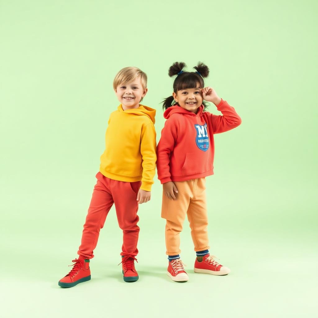 Kidswear essentials bundle, organic cotton — ages 2–10