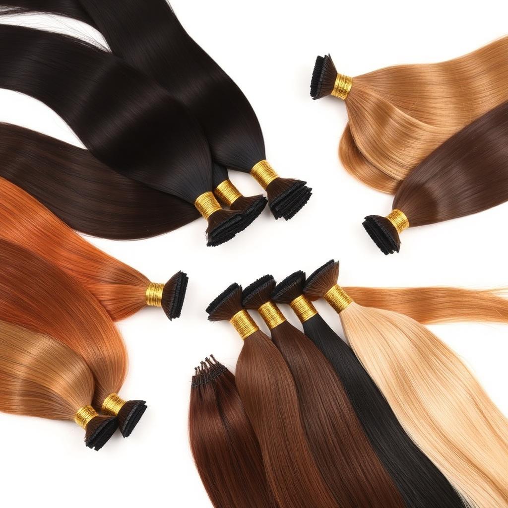 Raw virgin hair bundles, double-drawn — 12″–30″