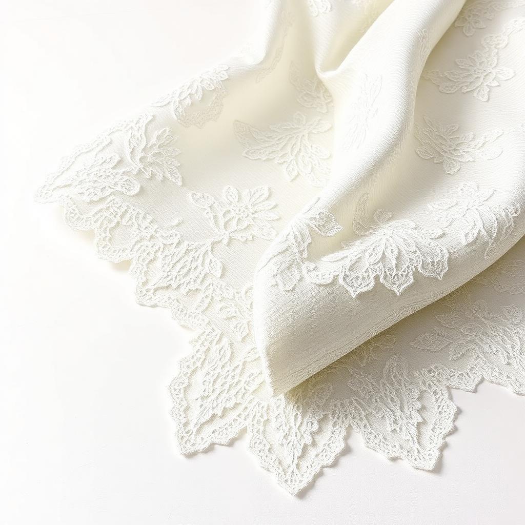 Guipure cordless lace, 5-yard bundles — bridal grade