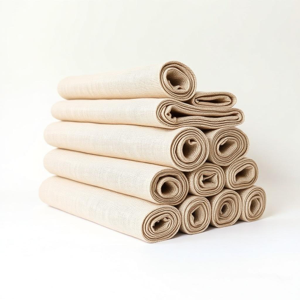 Washed European flax linen, 240 gsm — natural