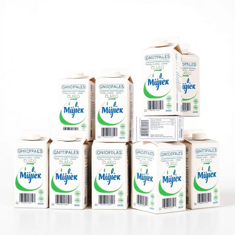 UHT full-cream milk, 1 L packs — 12-pack cartons