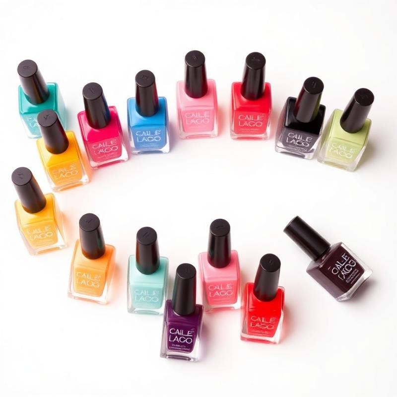 Gel nail polish, 60-shade range — salon grade