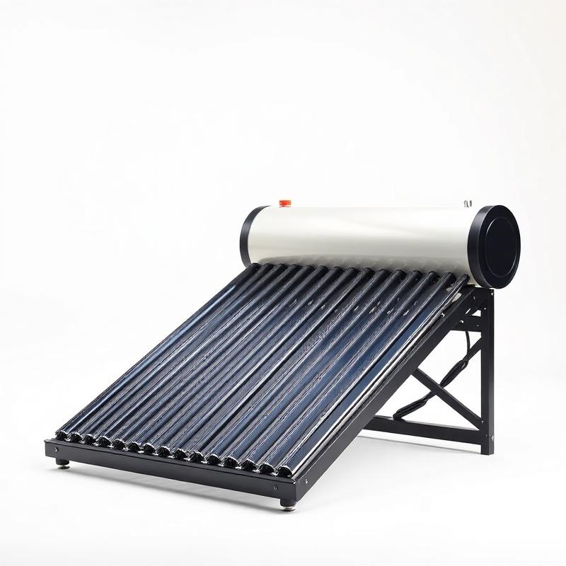 Solar water heater, 200 L evacuated tube system