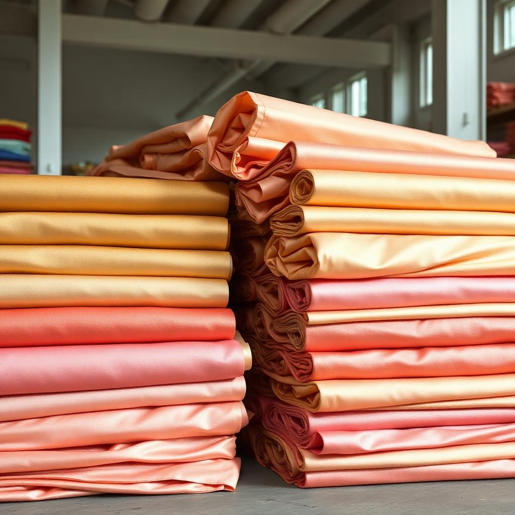 Mulberry silk charmeuse, 19 momme — 45 m rolls