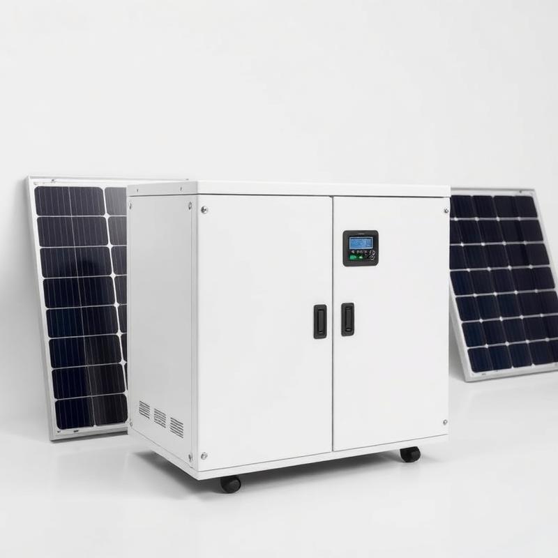 LiFePO4 solar battery cabinet, 10 kWh — 48 V