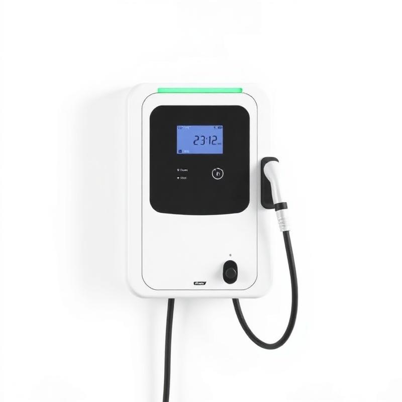 EV wall charger, 7.4 kW Type 2 — app controlled