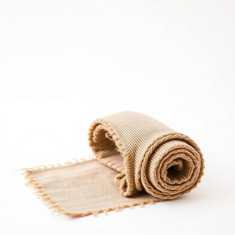 Jute hessian cloth rolls, 10 oz — packaging grade