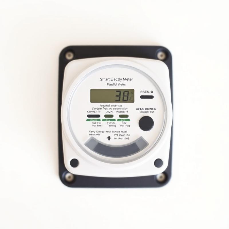 Prepaid smart electricity meter, single phase — STS
