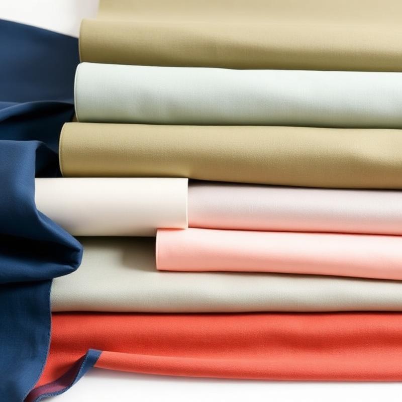 Polyester lining fabric, 75 gsm — assorted colours