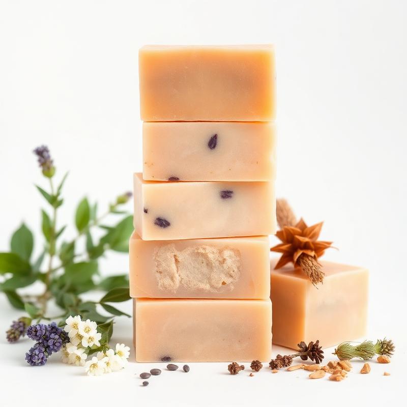 Handmade botanical soap bars, 100 g — 48 per case